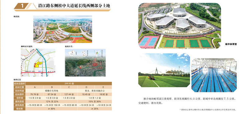 沿江路東側桂中大道延長線西側部分土地推薦